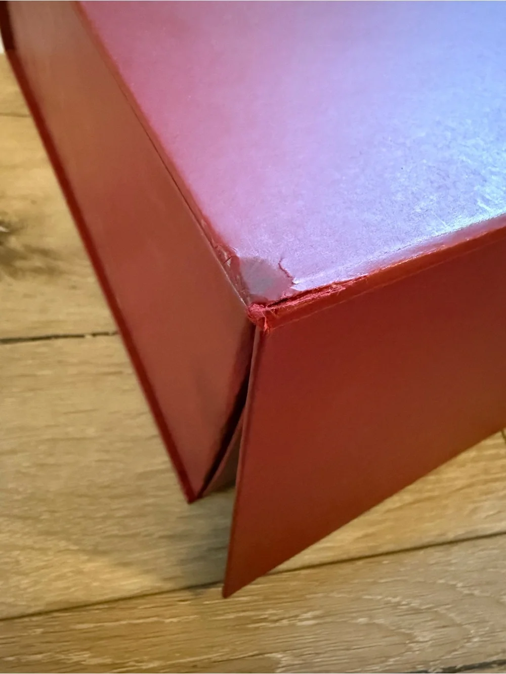 Gucci Burgundy Gift Boxes with Gucci Silver Shopping Bag